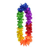 48" Rainbow Lei