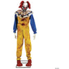 5 Ft. Animated Light-Up Twitching Clown Halloween Decoration
