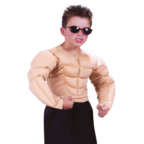 Muscle Shirt Child Costume, Size Large 12-14
