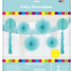 7 Piece Light Blue Decorating Kit