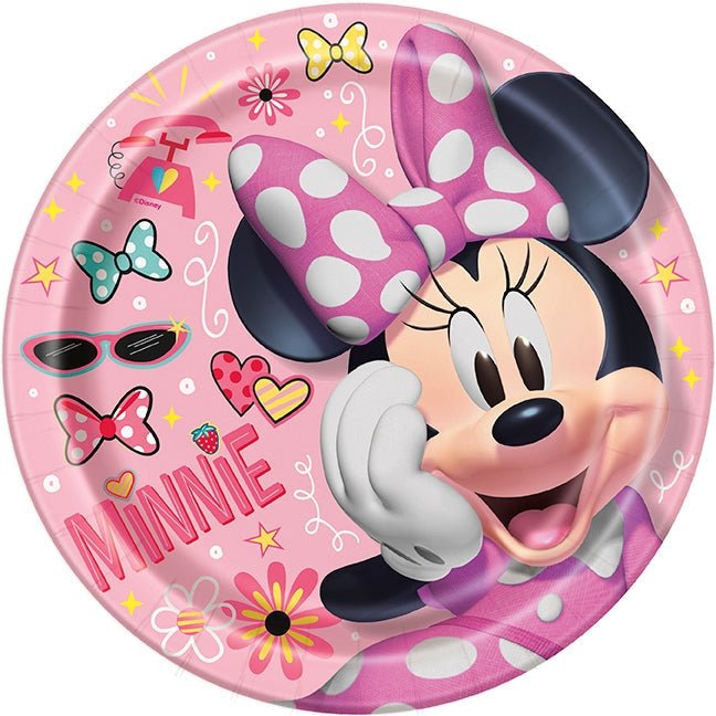 8 Iconic Minnie 9" Plates