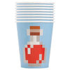 8 Minecraft 9oz Cups