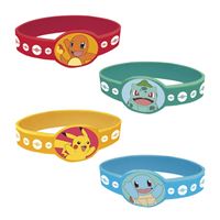 Pokémon Assorted Stretchy Bracelets, Set of 4