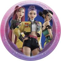 KPop Demon Hunters 7" Dessert Plates, 8 Count