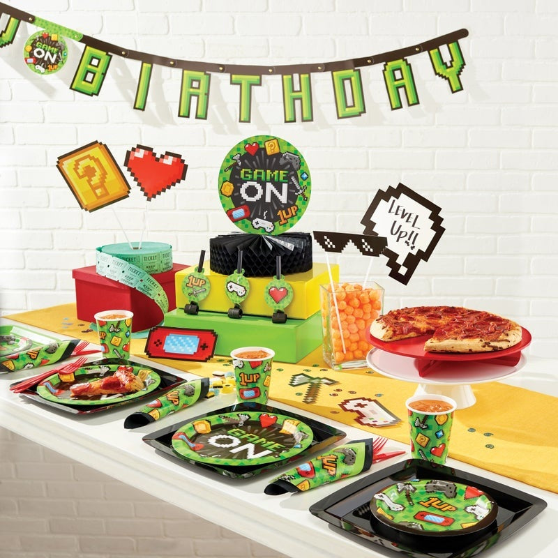 9" Cup 8 Count Gaming Party