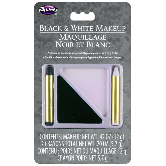 Black & White Makeup