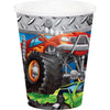 9oz Cup 8 Count Monster Truck Rally