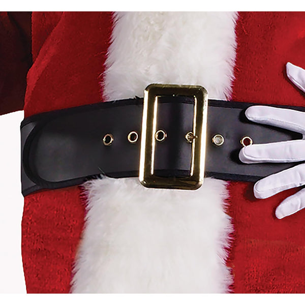 Adult Deluxe Regency Crimson Plush Santa Suit, Adult Size 40-48