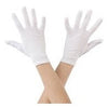 Adult Short White Gloves