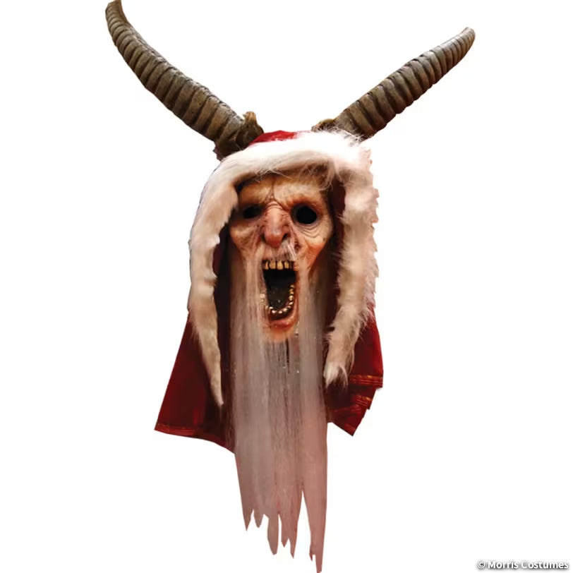 Adults Krampus™ Krampus Overhead Latex Mask - One Size