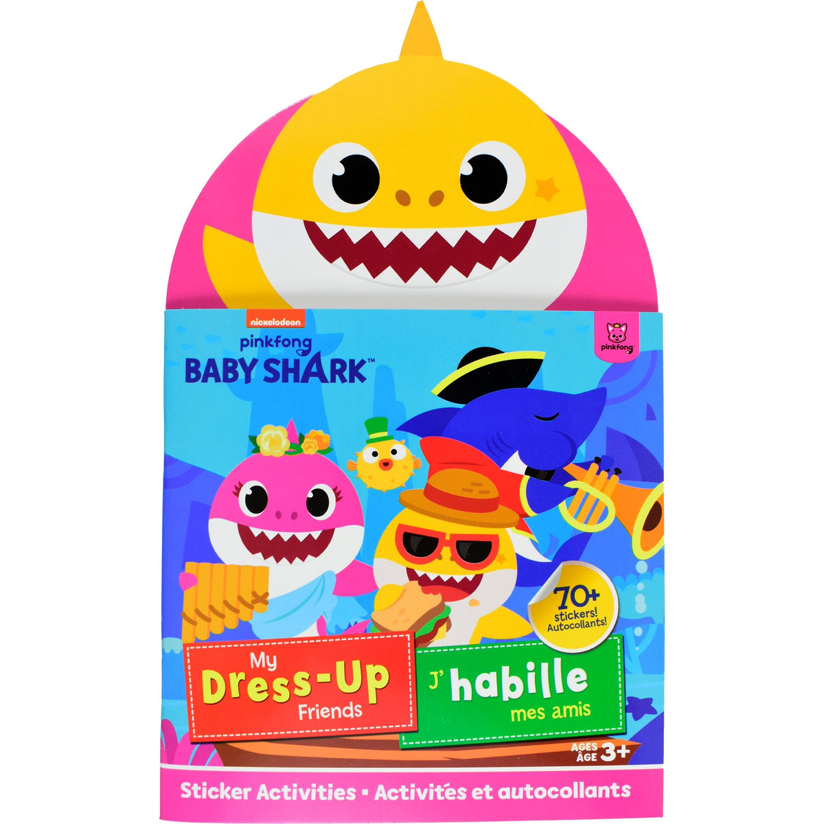 Baby Shark My Dress-Up Friends Sticker Activity Book