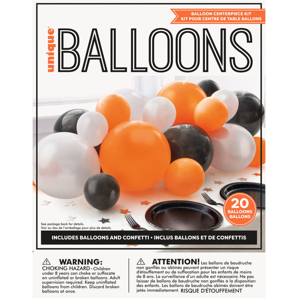 Balloon Garland Table Runner - Halloween