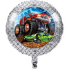 Balloon Metallic 10/1ct 18" Monster Truck Rally