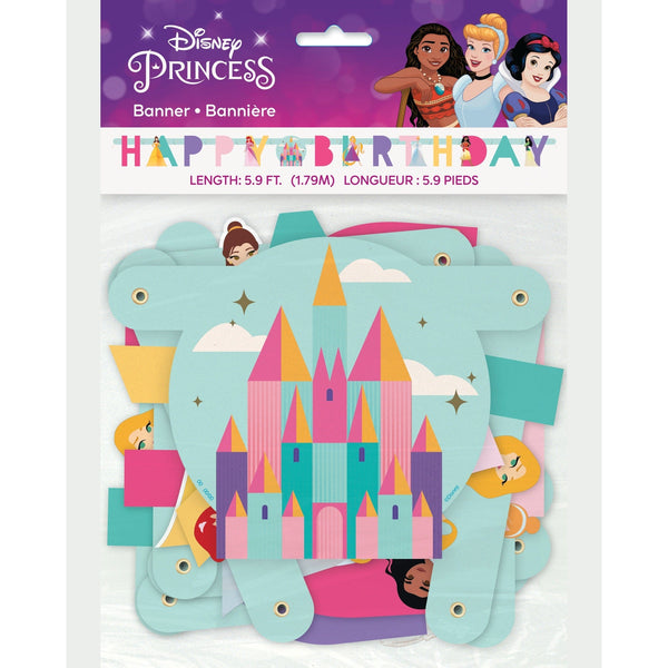 Banner - Disney Princess Happy Birthday
