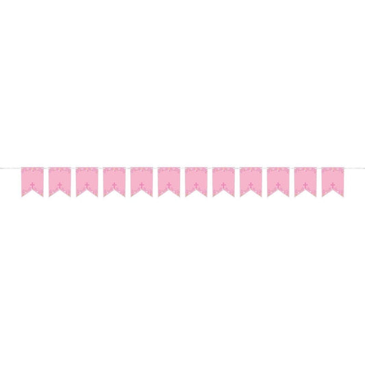 Banner - First Communion Prnlz Pink