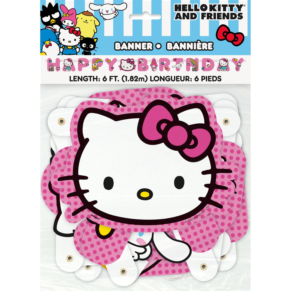 Banner - Hello Kitty "Happy Birthday"