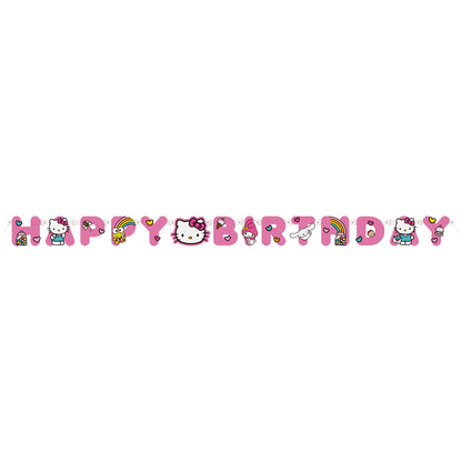 Banner - Hello Kitty "Happy Birthday"
