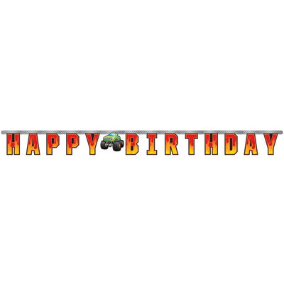 Banner Jointed Large Monster Truck Rally