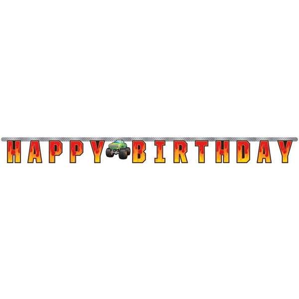 Banner Jointed Large Monster Truck Rally