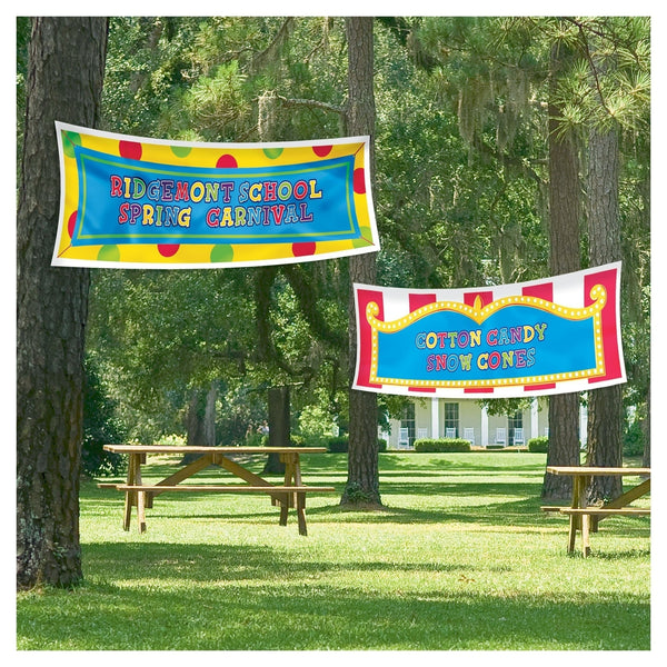 Banner Kit - Carnival, Giant Personalized