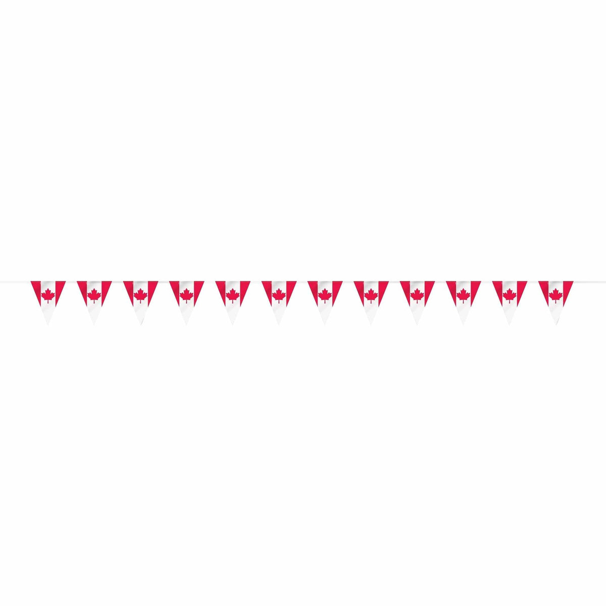 Banner Kit - Red and White, Canada Day Leaf / Flag, 12ft