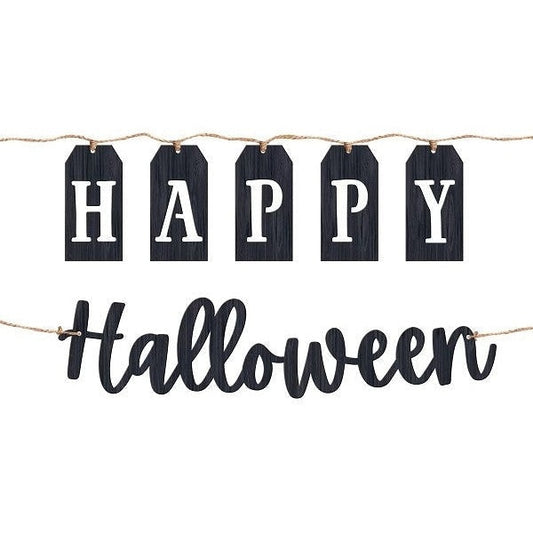 Banner - Mdf Happy Halloween