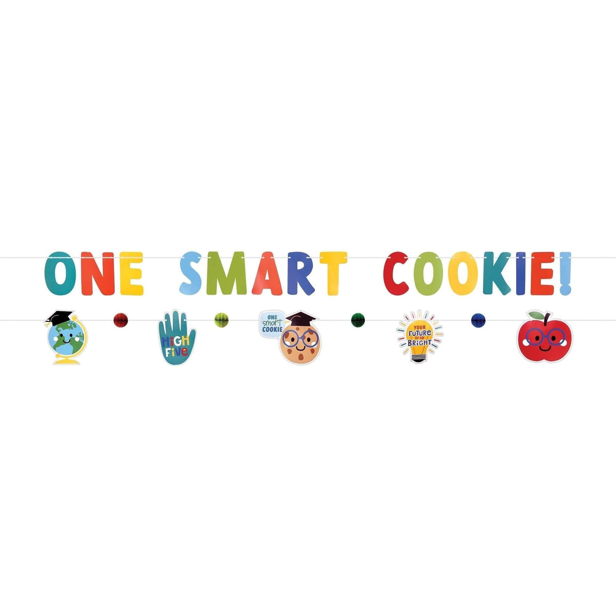 Banner Set - Graduation Fun, Paper, "One Smart Cookie"