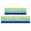 Banners - Fringe, Modern Birthday, 4 Piece