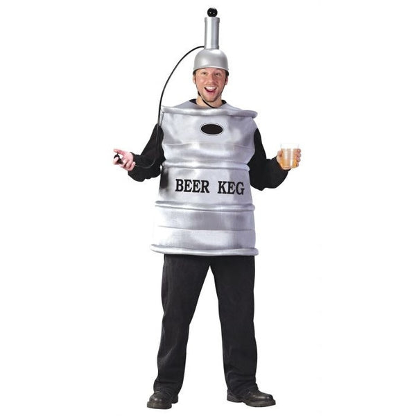 Beer Keg Costume Adult Standard
