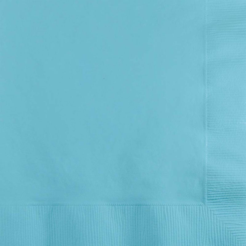 Beverage Napkin 50 Count 2 Piece Pastel Blue