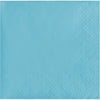 Beverage Napkin 50 Count 2 Piece Pastel Blue
