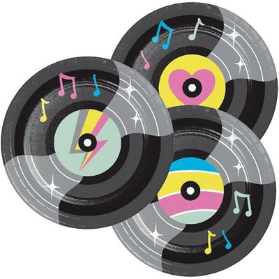 8 Birthday Beats 7" Plates