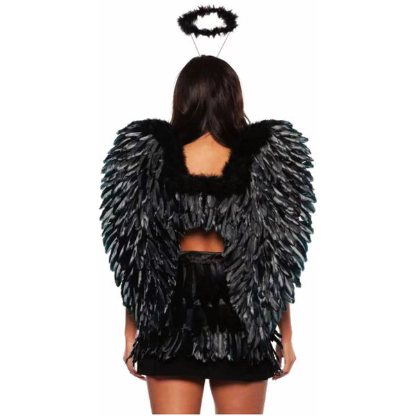 Black Feather Wings
