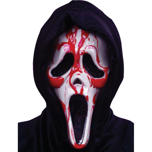 Bleeding Scream Mask with Blood and Pump