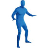 Blue Bodysuit Comfortable Stretch Fit One-Piece for Halloween and Cosplay