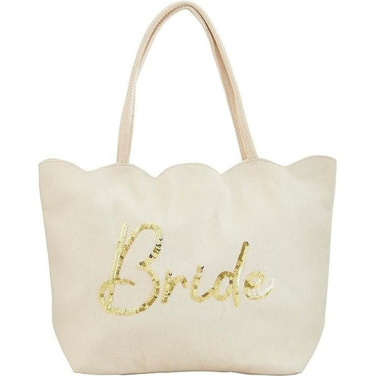 Bride Scallop Tote