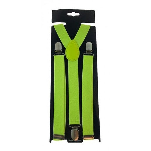 Bright Yellow Suspenders