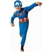 Captain America child costume medium