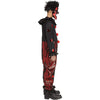 Child Scary Chrome Clown Halloween Costume