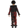 Child Scary Chrome Clown Halloween Costume