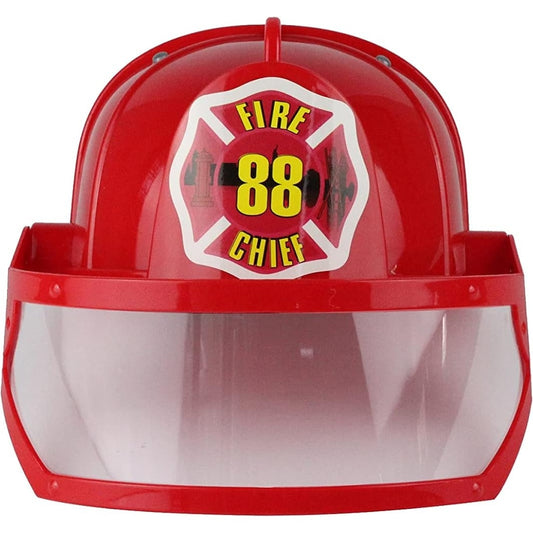 Child's Red Firefighter Hat