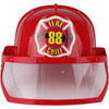 Child's Red Firefighter Hat