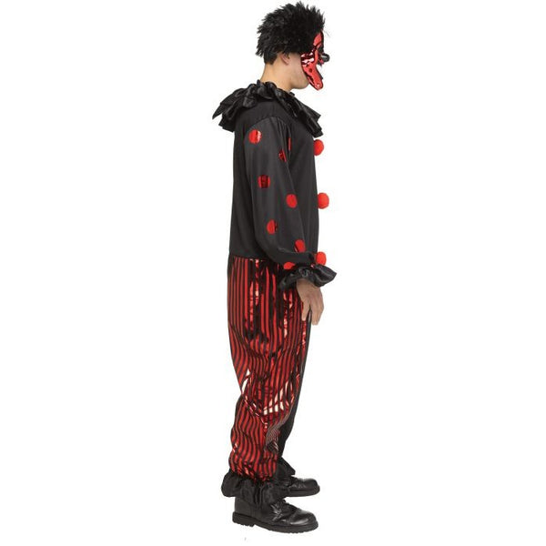 Chrome Clown Adult Costume