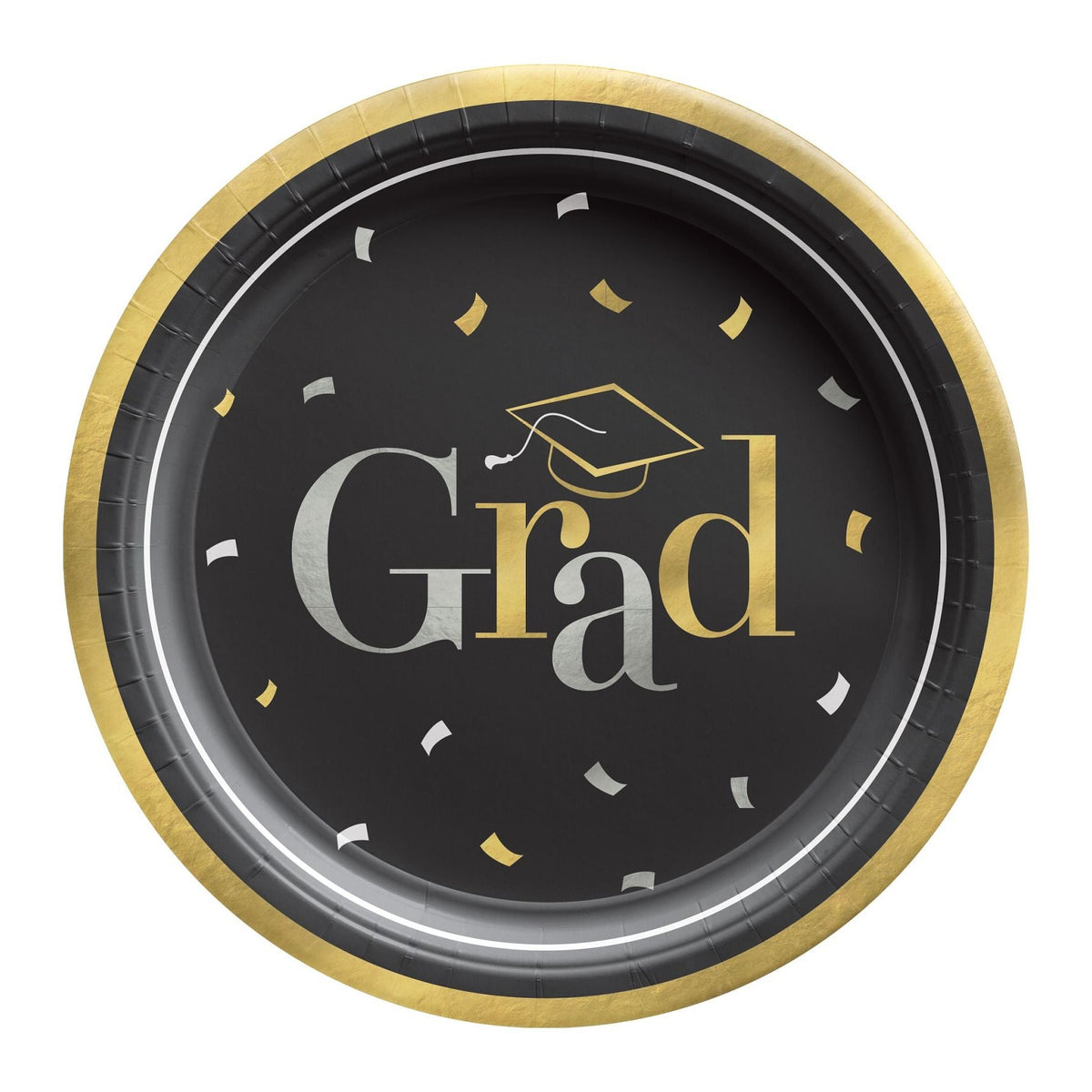 Class Dismissed Round 7" Plates