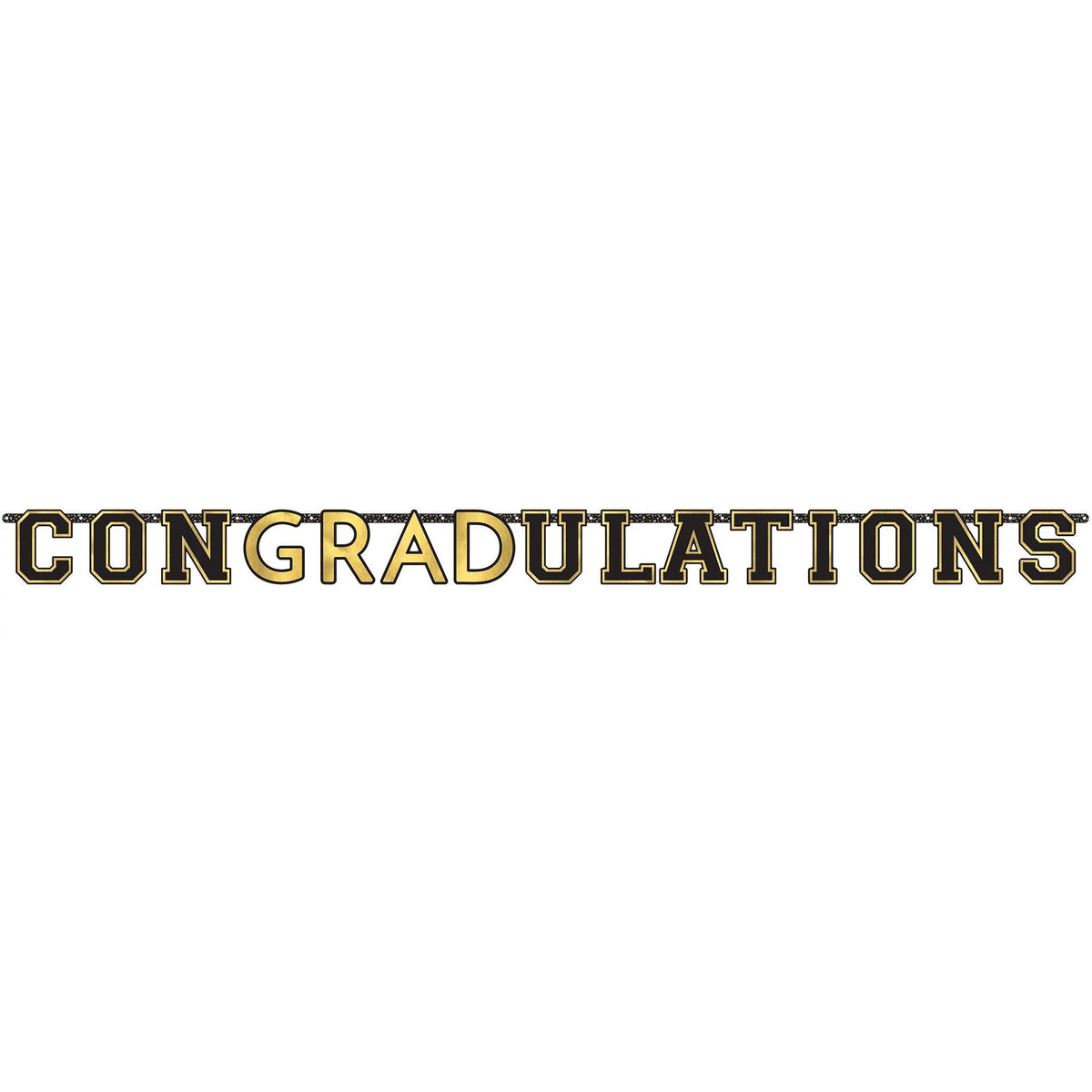 ConGRADulations Giant Letter Banner