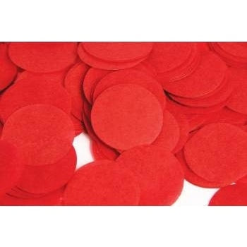 Confetti - Paper 0.8 Oz Red