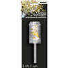 Confetti Push Popper - Gold and Silver