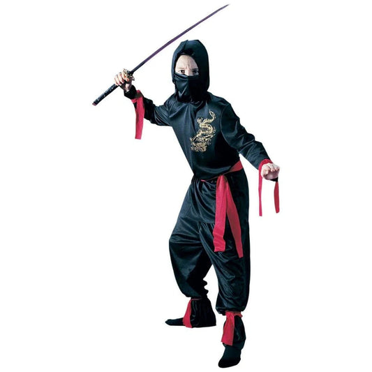 Costume - Ninja Black, Child, Small 4-6