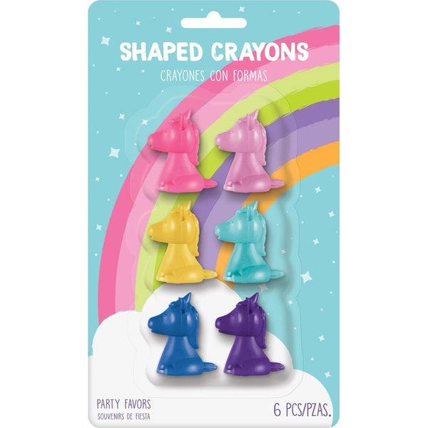 Crayons - Unicorn Shaped