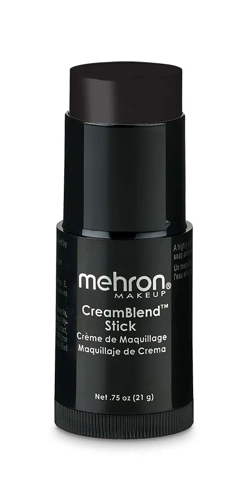 Mehron Creamblend Stick Black Foundation